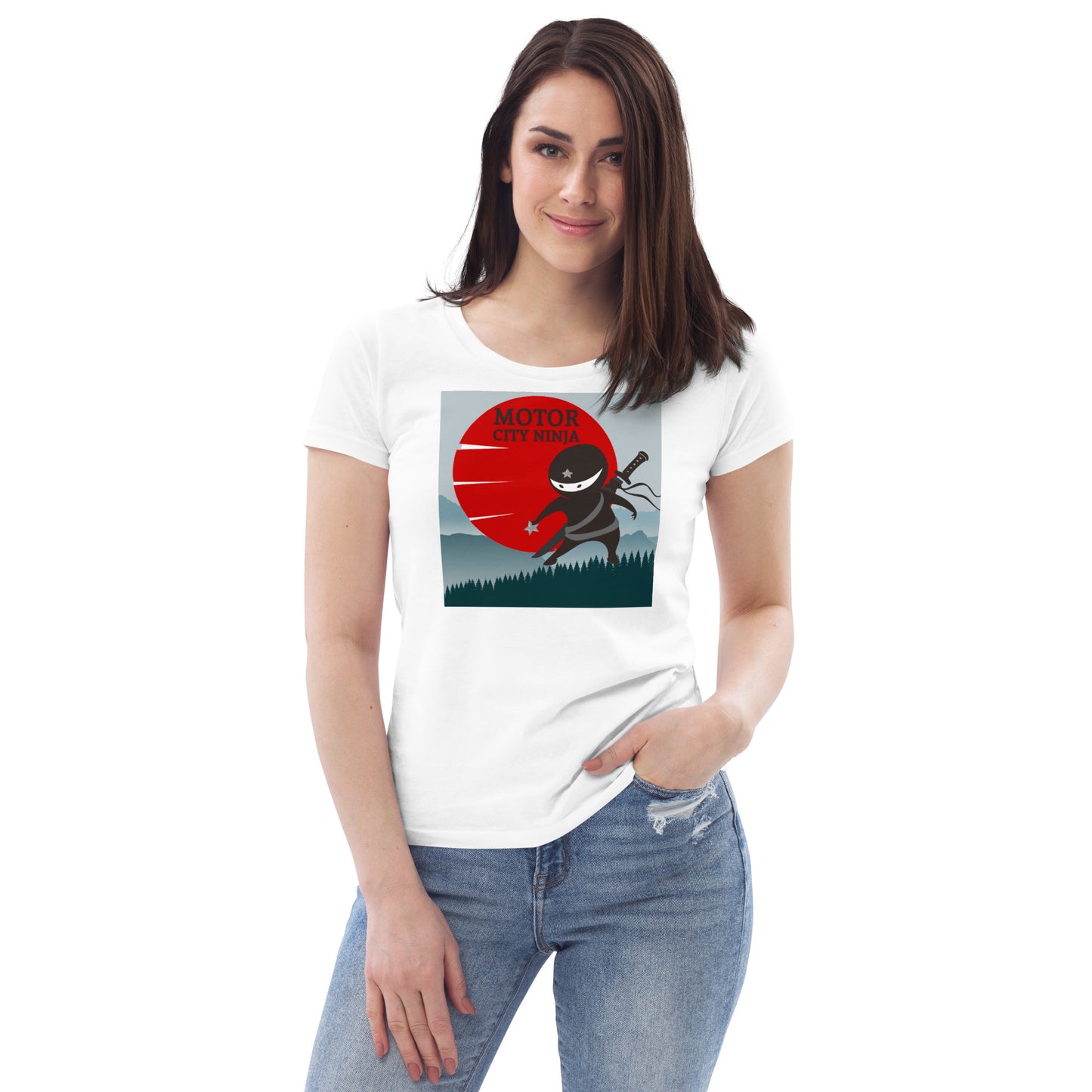 Women's fitted eco tee